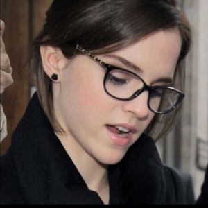 Authentic tortoise Chanel eyeglasses chain frame. Emma Watson 3221q